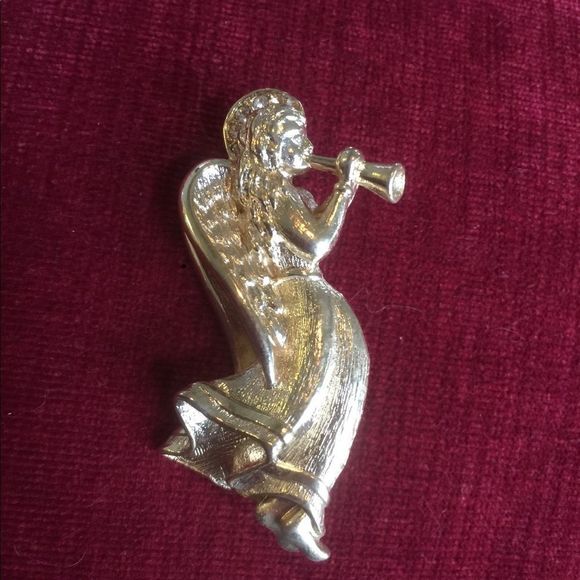 Vintage Angel Pin/Brooch - Picture 2 of 3